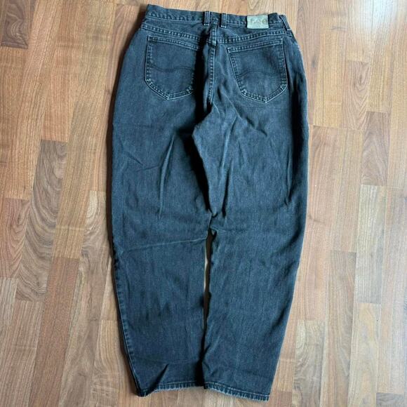 Black Lee Relaxed Fit Jeans - Picture 1 of 8